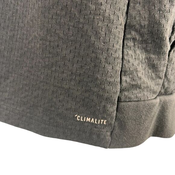 Adidas Squad Bomber Black Full Zip Jacket Women’s Large Climalite Athletic - Picture 12 of 15